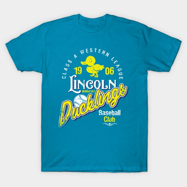 Lincoln Ducklings T-Shirt by MindsparkCreative